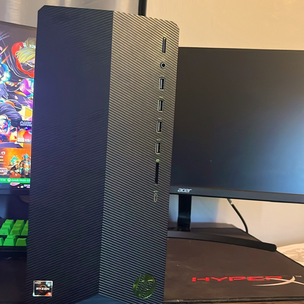 Selling My HP Pavillion Gaming Desktop & 75hz Acer Monitor Together.